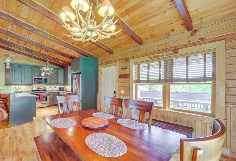 4 Mi To Grandfather Mountain: Cabin In Newland!