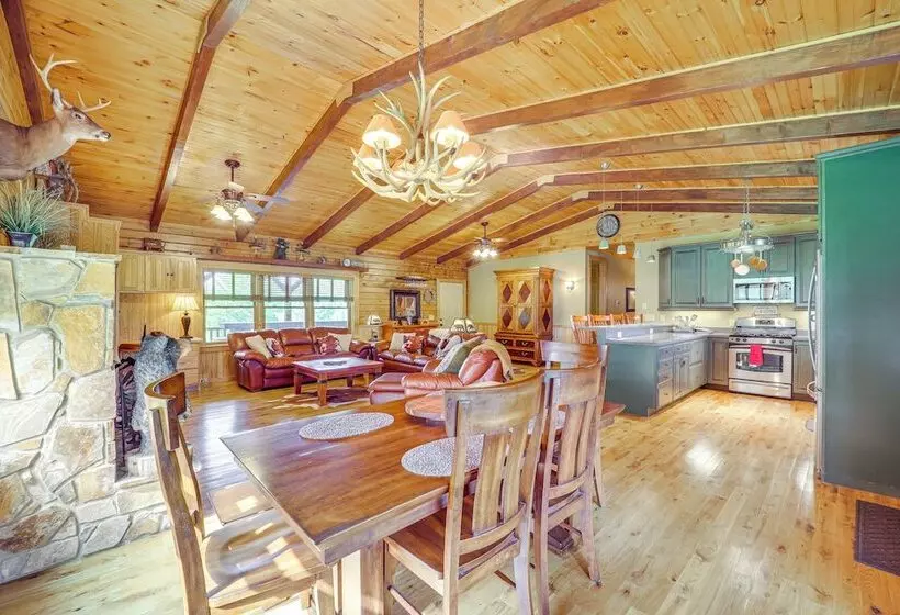 4 Mi To Grandfather Mountain: Cabin In Newland!