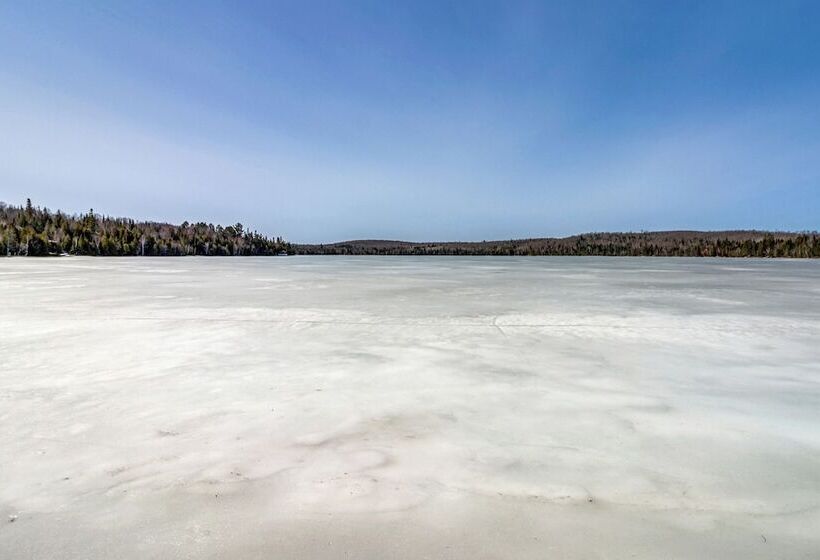 Family Cabin W/ Private Dock On Caribou Lake!