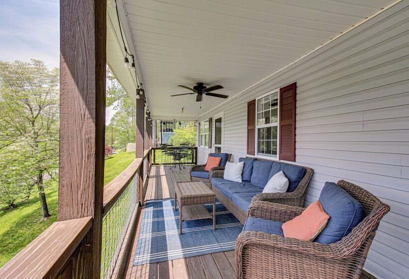 Lynchburg House W/ Lake View With Boat Dock!