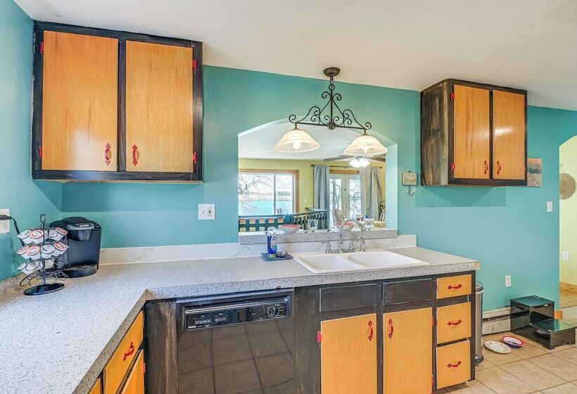 Waterfront Hampden Home On Hermon Pond!