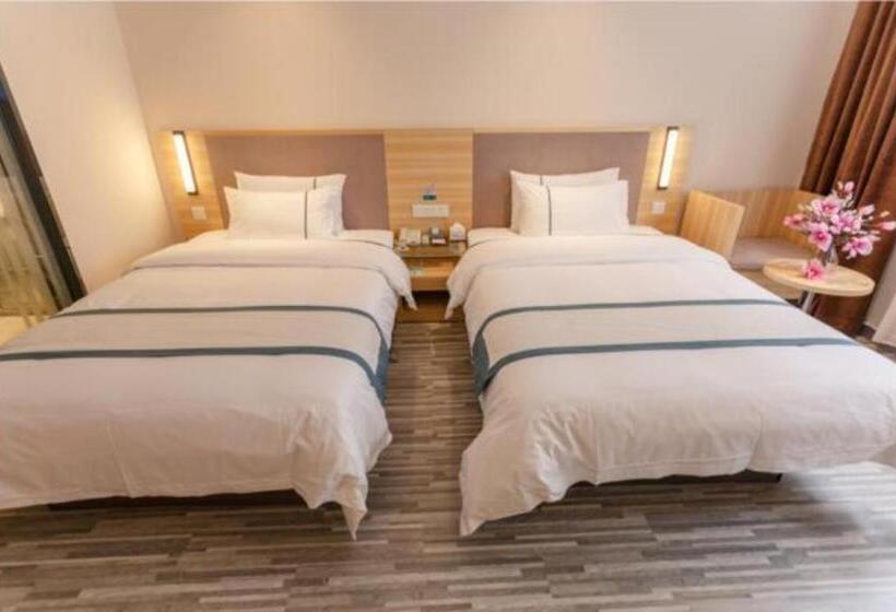 בית מלון כפרי City Comfort Inn Baise Lingyun Stadium