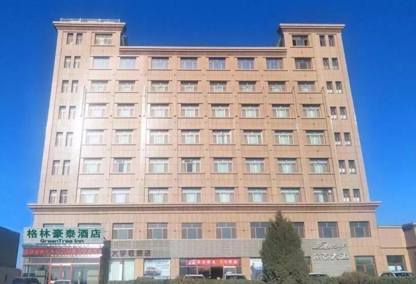 Hotelli Greentree Inn Zhangye Ganzhou Train Station Orthopaedic Hospital