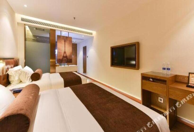 Hotelli James Joyce Coffetel Shijiazhuang The Mixc Jinyuan Tower Airport Bus