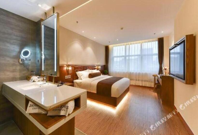 Hotelli James Joyce Coffetel Shijiazhuang The Mixc Jinyuan Tower Airport Bus