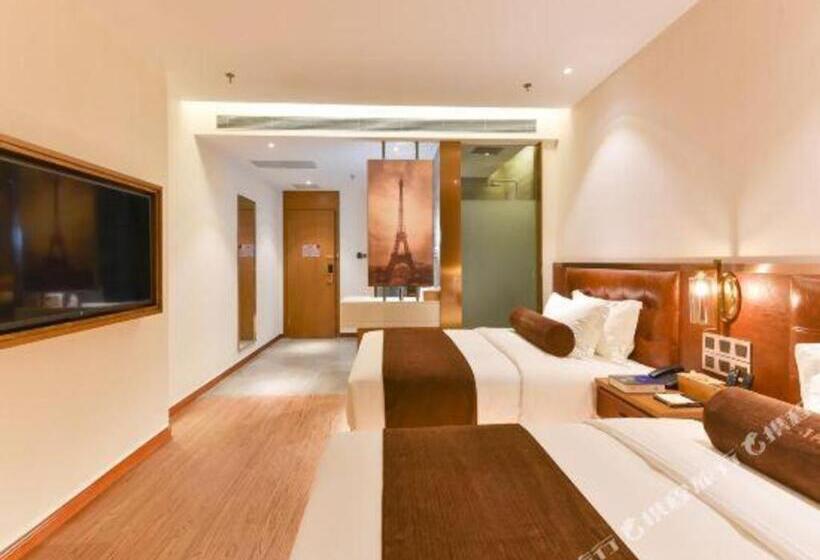 Hotelli James Joyce Coffetel Shijiazhuang The Mixc Jinyuan Tower Airport Bus