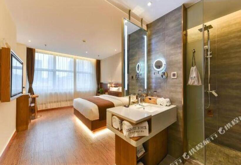 Hotelli James Joyce Coffetel Shijiazhuang The Mixc Jinyuan Tower Airport Bus