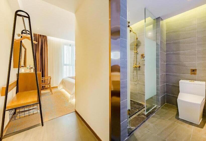 בית מלון כפרי James Joyce Coffetel Zibo Railway Station Store