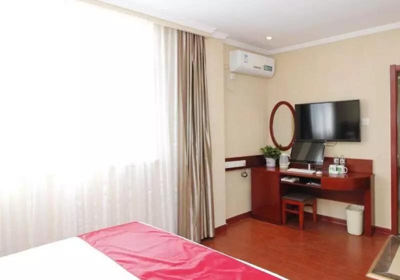 Hotelli Greentree Inn Shandong Rizhao Bus Station Fuhai Road Express