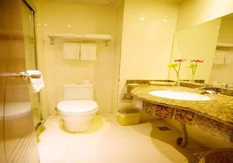 Hotelli Greentree Inn Shanxi Yan An Luochuan Fuqian Street Express