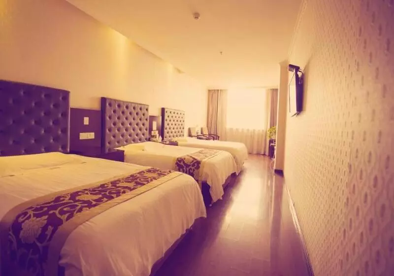 Hotelli Greentree Inn Shanxi Yan An Luochuan Fuqian Street Express