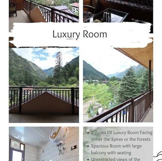 בית מלון כפרי The Hillside Kasol