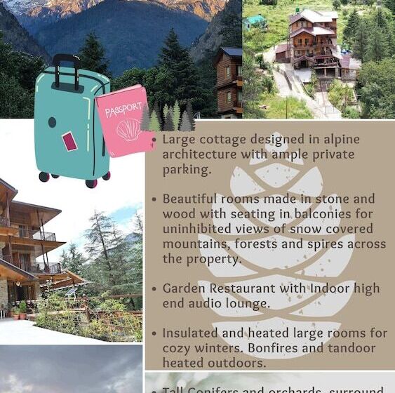 בית מלון כפרי The Hillside Kasol