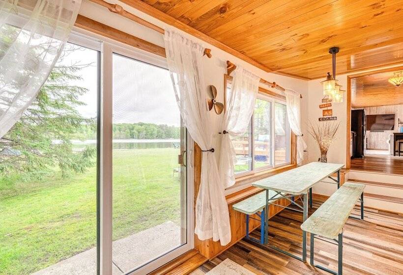 Charming Clam Lake Cottage W/ Dock & Deck!