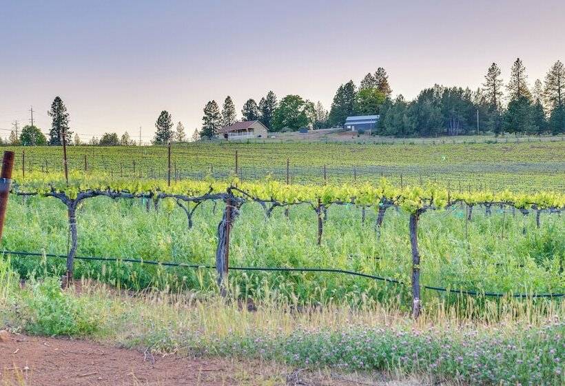 Kelseyville Cottage: Private Deck & On Site Winery