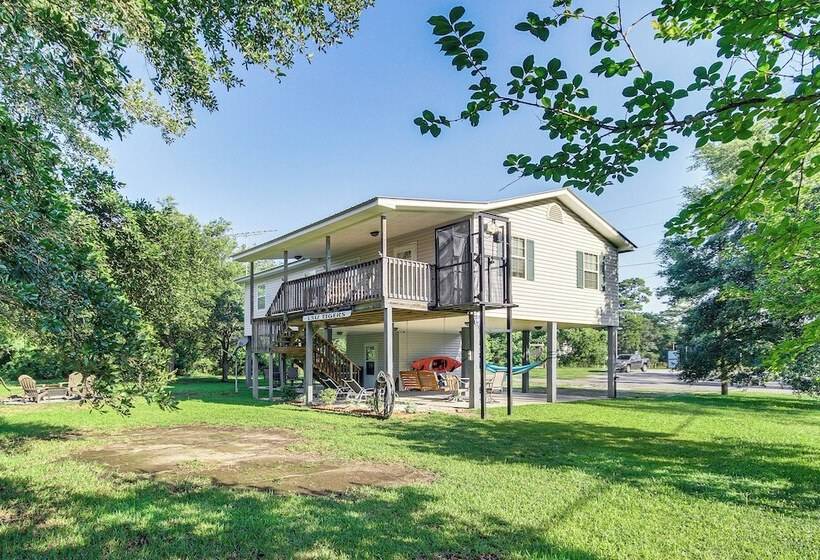 Pet Friendly Bay St Louis Home W/ Dock!