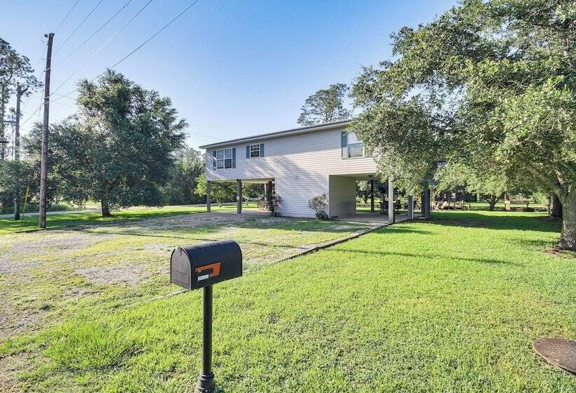 Pet Friendly Bay St Louis Home W/ Dock!