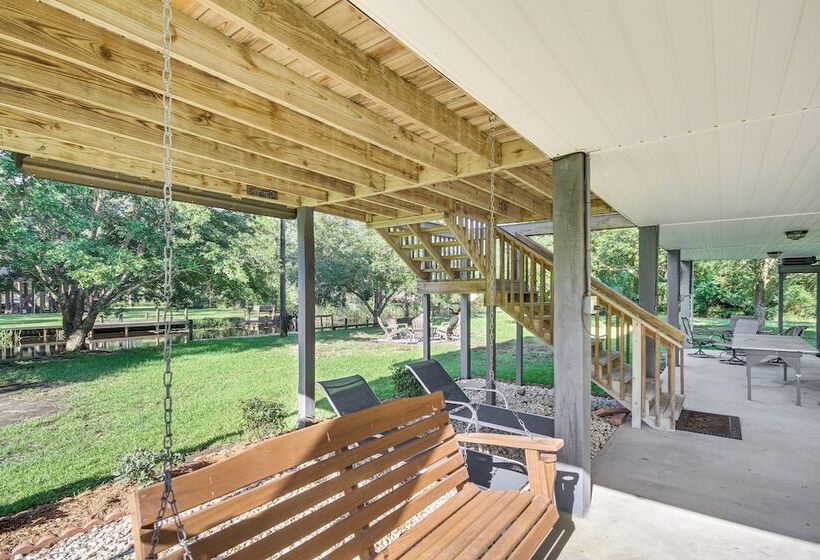 Pet Friendly Bay St Louis Home W/ Dock!