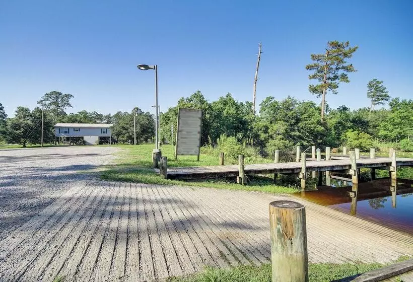 Pet Friendly Bay St Louis Home W/ Dock!