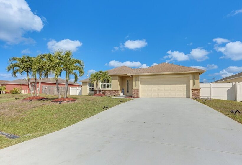 Port St Lucie Home W/ Above Ground Pool & Grill