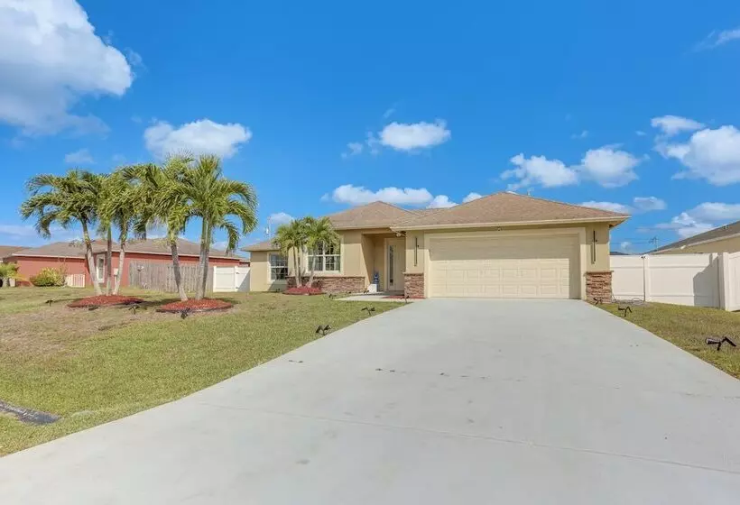 Port St Lucie Home W/ Above Ground Pool & Grill