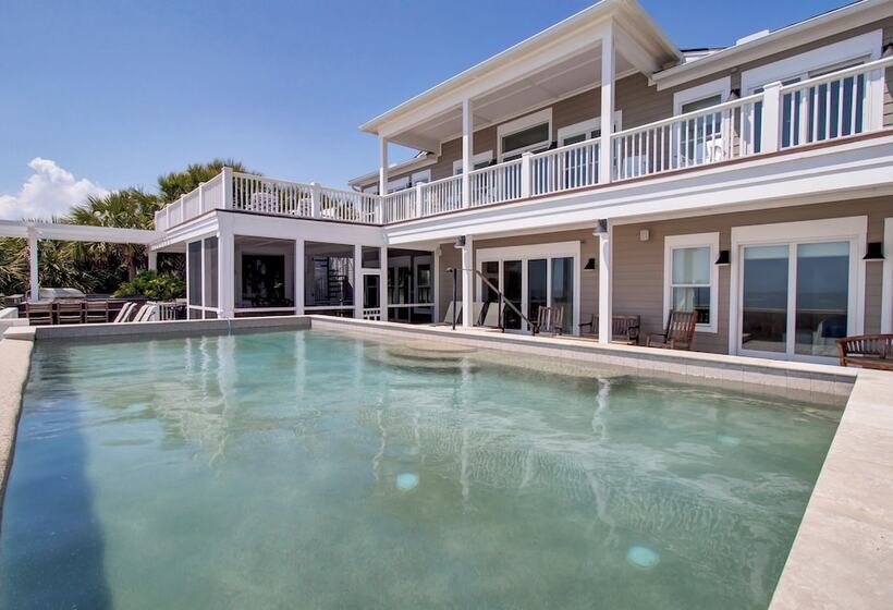 114 Ocean Boulevard By Avantstay Beachfront Infinity Pool Basketball Court Recently Renovated!