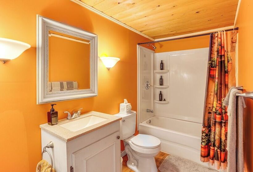 Cozy Water Valley Home W/ Yard & Fire Pit!