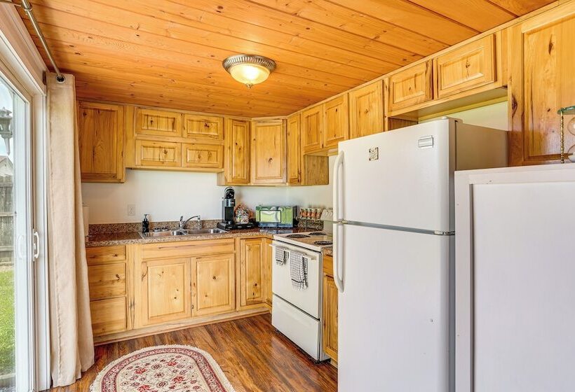 Cozy Water Valley Home W/ Yard & Fire Pit!