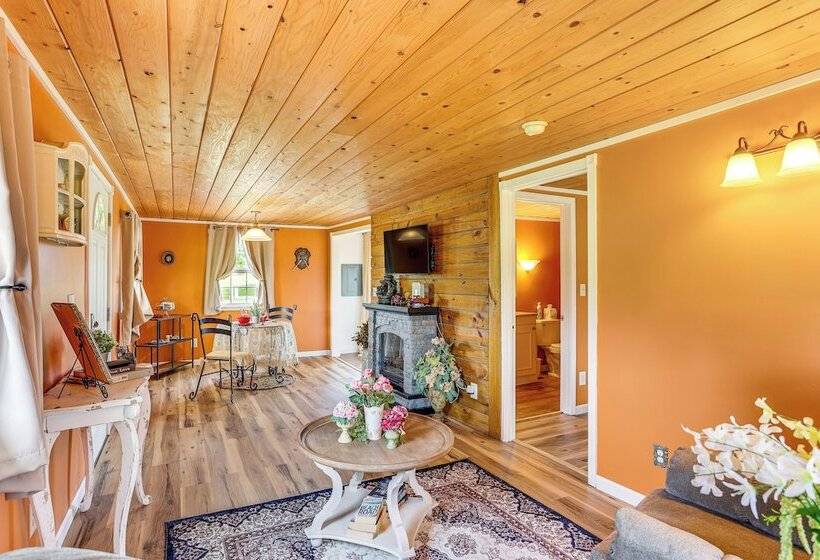 Cozy Water Valley Home W/ Yard & Fire Pit!