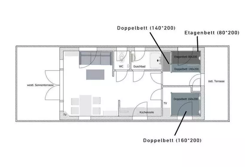 Hotelli Antje Frieda Comfortable Holiday Residence