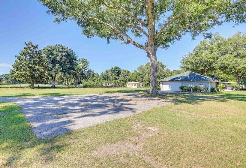 Ocala Retreat, 2 Mi To World Equestrian Center!