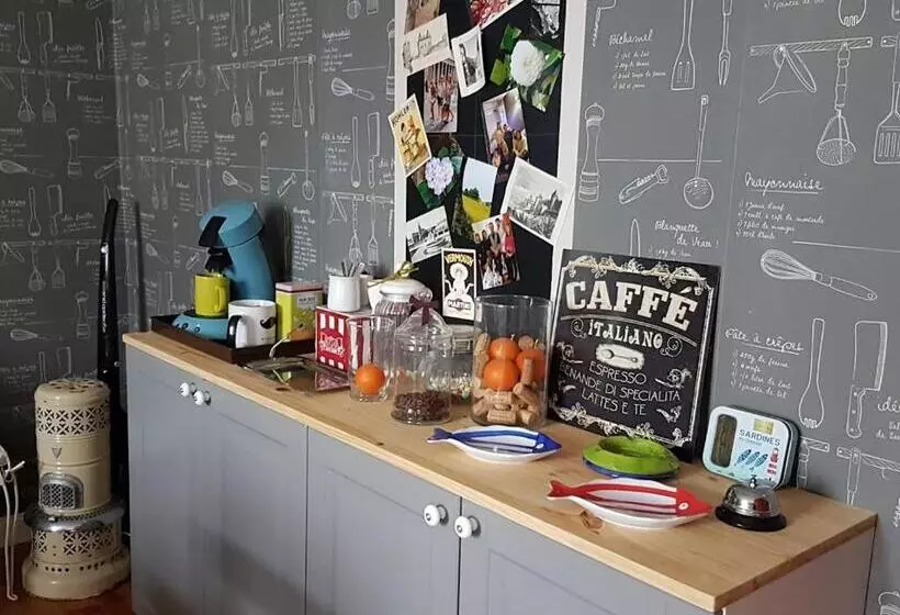 ベッドアンドブレックファースト Chambre D Hote La Passerelle