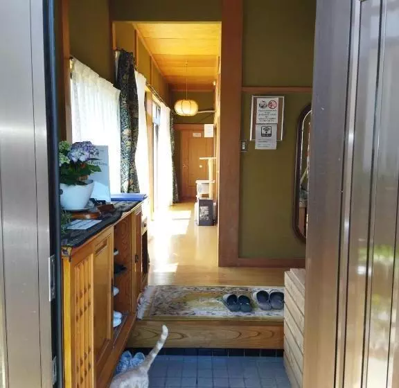 ペンション Private Twin Room In Ishinomaki, Non Smoke, Free Parking, Cat Island, Wifi1