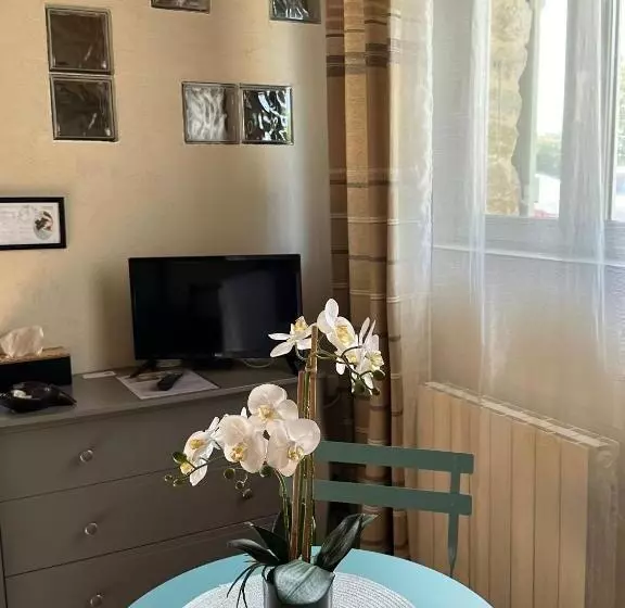 تختخواب و صبحانه Maisonnette Indépendante Au Calme Avec Un Grand Jardin