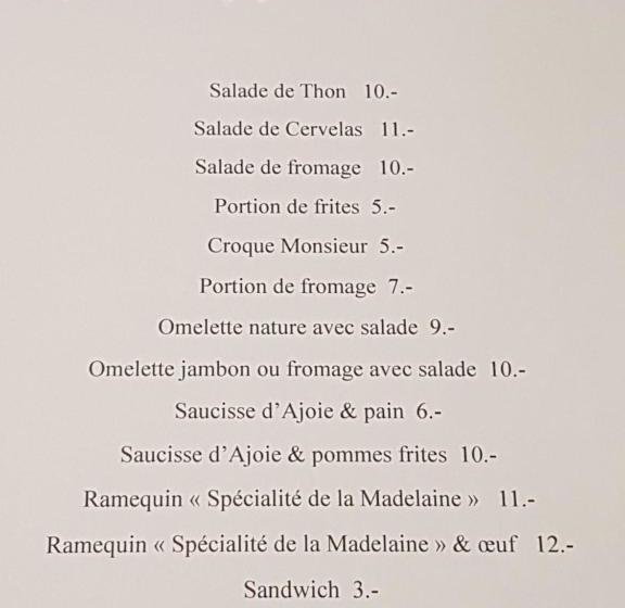 酒店 De La Gare, Vendlincourt