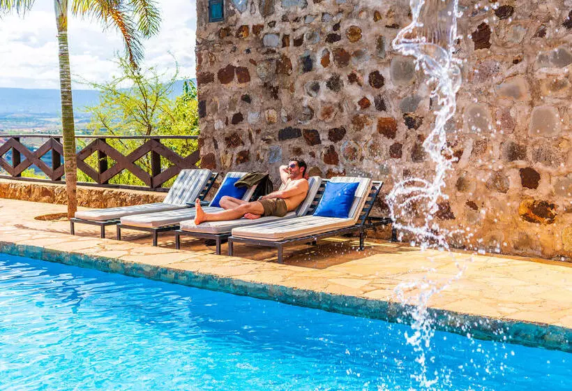 田舎風ホテル Bashay Rift Lodge