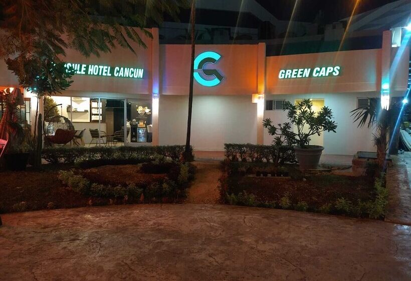 בית מלון כפרי Green Caps Cancún Hospedaje