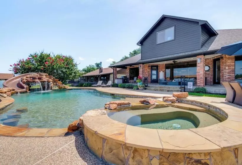 Conroe Lake House: Luxe Pool, Private Dock & Games