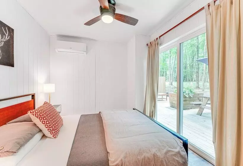 Private Hot Tub: Tree Lined Poconos Home!