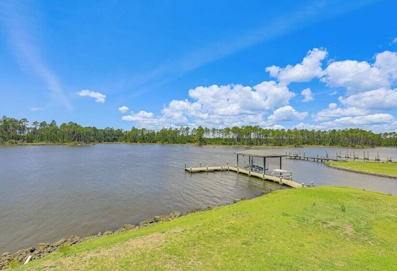 Waterfront Merritt Home W/ Boat Dock & Deck!