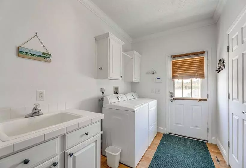 Waterfront Merritt Home W/ Boat Dock & Deck!