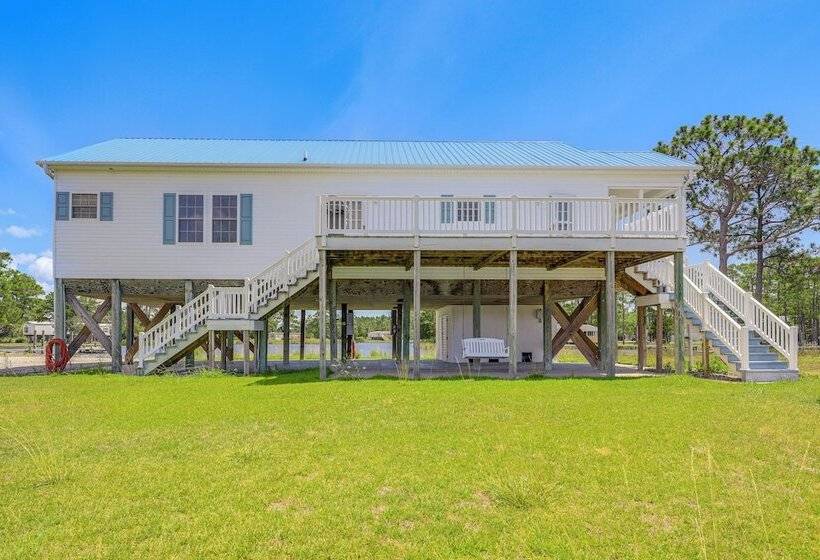 Waterfront Merritt Home W/ Boat Dock & Deck!