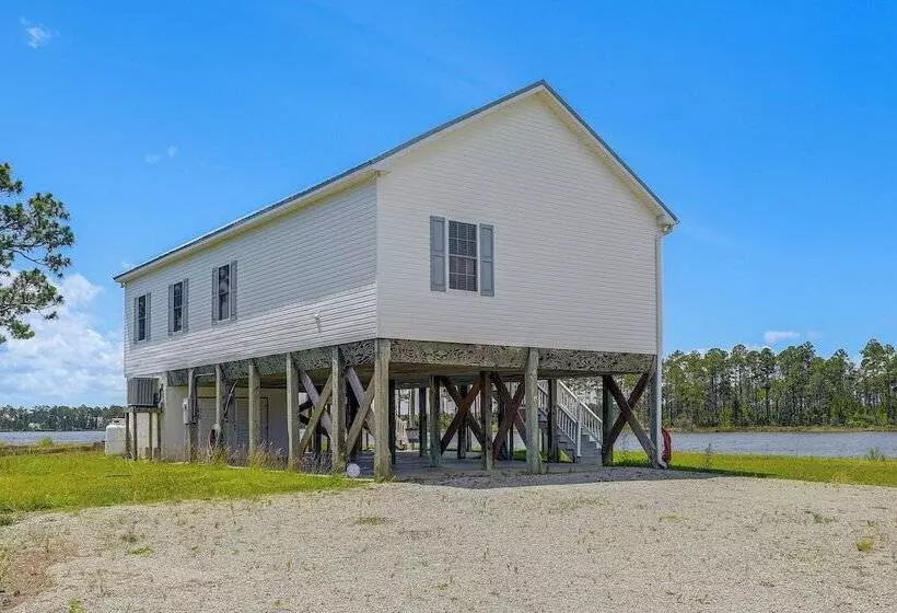 Waterfront Merritt Home W/ Boat Dock & Deck!