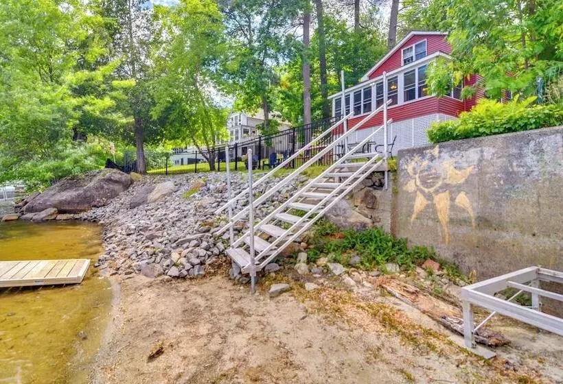 Androscoggin Lakefront Cottage, Boat Dock & Views!