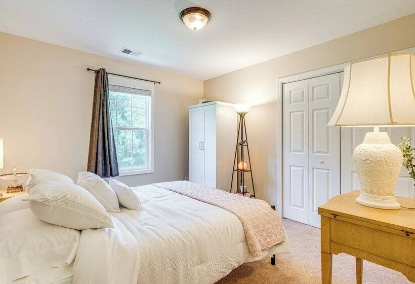 Candler Home W/ Porch & Backyard: Near Asheville!