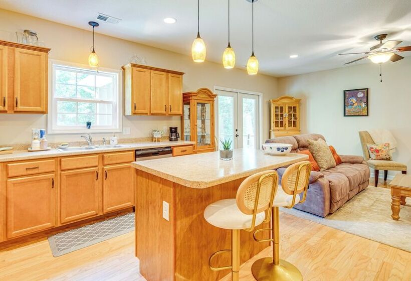 Candler Home W/ Porch & Backyard: Near Asheville!