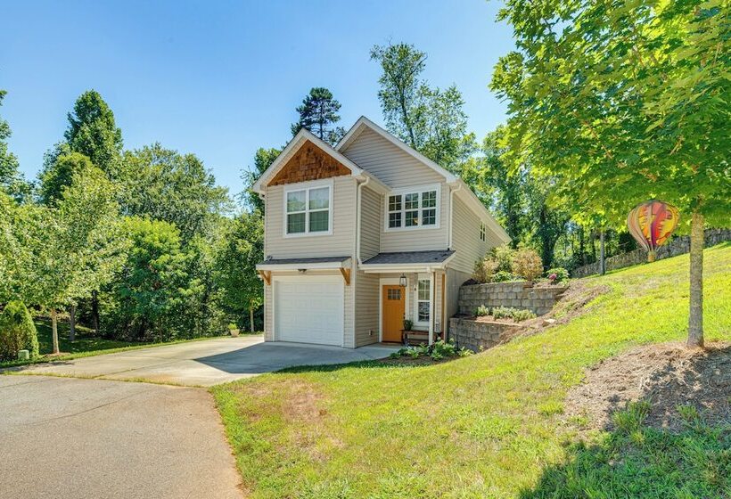 Candler Home W/ Porch & Backyard: Near Asheville!