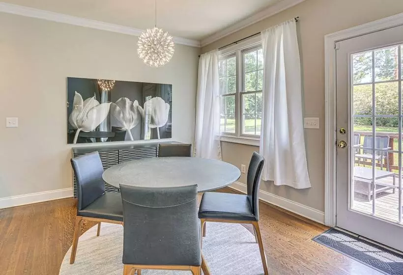 Spacious High Point Family Home W/ Yard & Grill