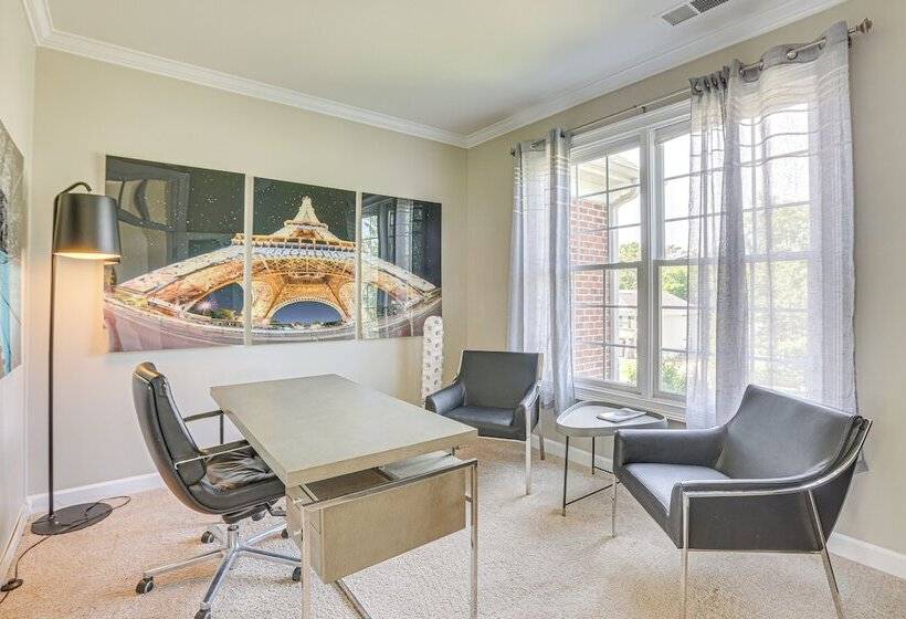 Spacious High Point Family Home W/ Yard & Grill