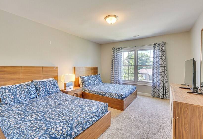 Spacious High Point Family Home W/ Yard & Grill